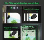 GrowCam C4, Vivosun 2K-QHD-WLAN-Smart-Kamera für Growzelte
